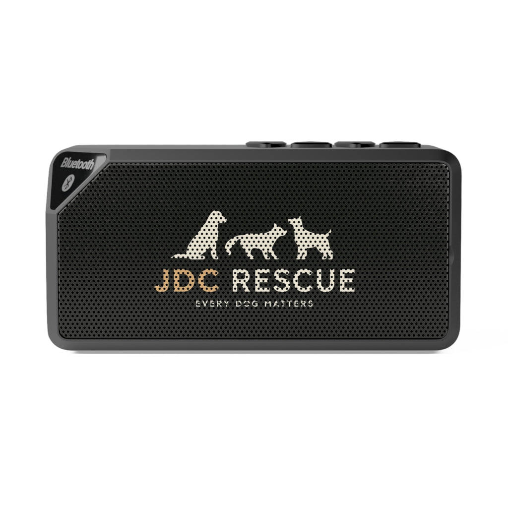 Bluetooth Speaker — JDC Rescue Dog Rescue Logo