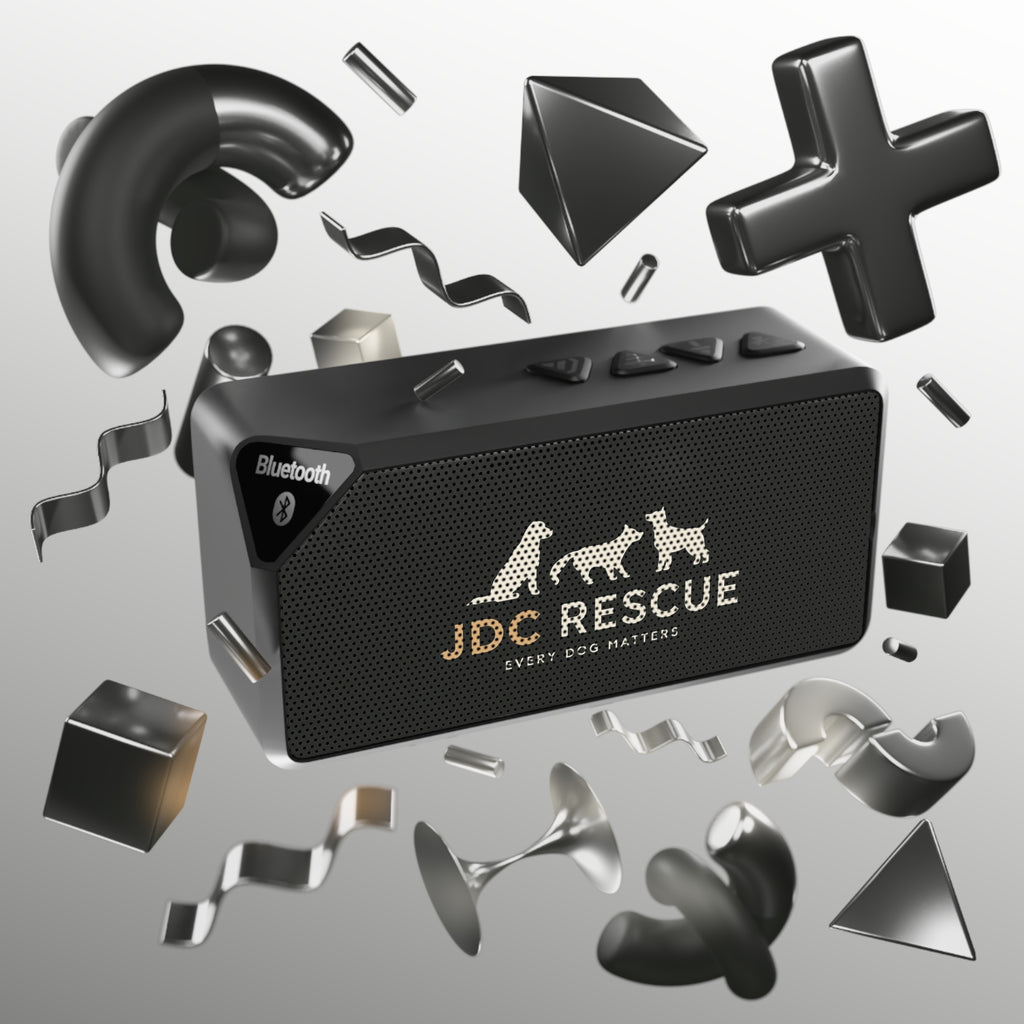 Bluetooth Speaker — JDC Rescue Dog Rescue Logo